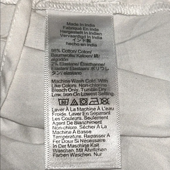 NWT J. Crew factory Puff-sleeve tie-waist top in white size Small - Picture 7 of 8